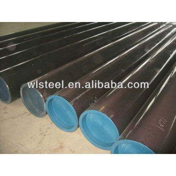 Api5l astm a53 / a106 tubo de acero redondo redondo precio por kg fábrica china